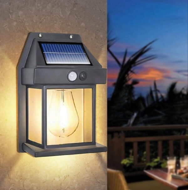 SolarGlow Wall Lantern