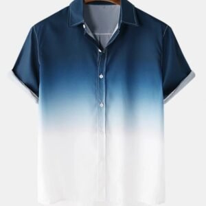 Ombre Breeze Cotton Shirt